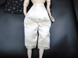 20 inch blonde porcelain pink doll pants